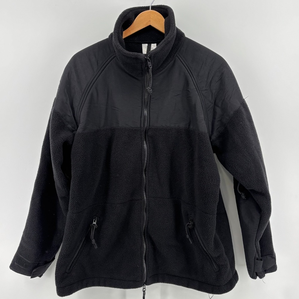 US Military ECWCS Gen II Level 3 Polartec Fleece Jacket Mens Black Medium